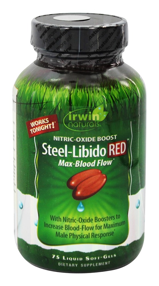 Irwin Naturals - Steel-Libido RED - 75 Softgels