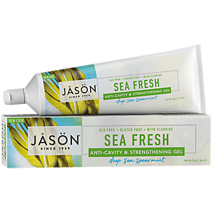 Sea Fresh Anti-Cavity & Strengthening Gel - Deep Sea Spearmint (6 Ounces)