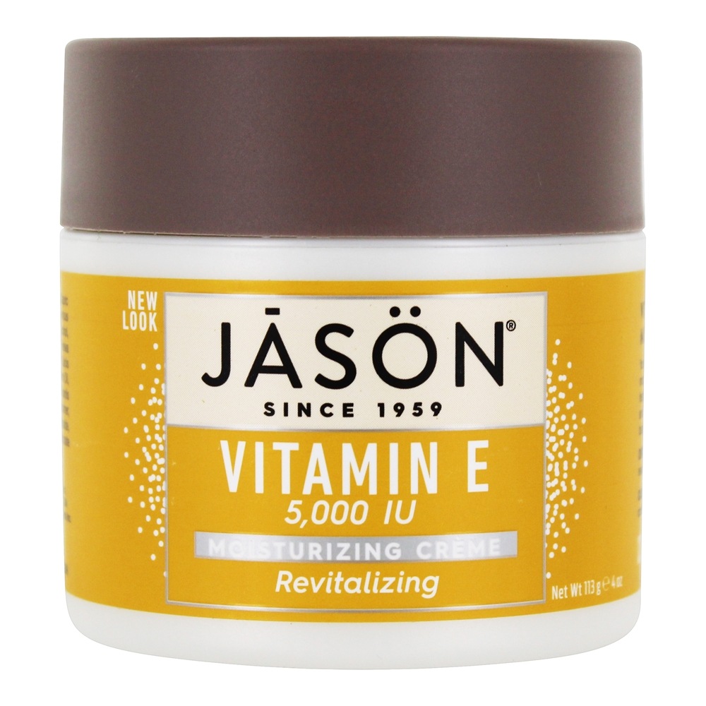 JASON Natural Products - Revitalizing Vitamin E Moisturizing Creme 5000 IU - 4 oz.
