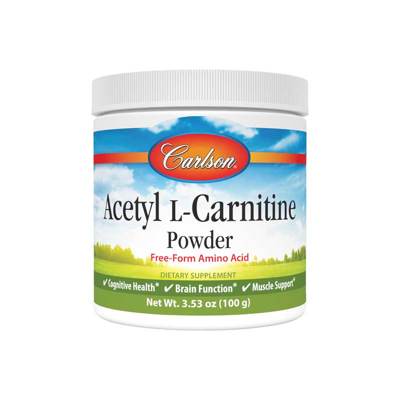 Carlson Labs Acetyl l-Carnitine Powder 3.53 Oz