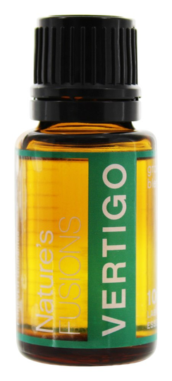 Nature's Fusions - 100 Pure Essential Oil Grounding Blend Vertigo - 15 ml.
