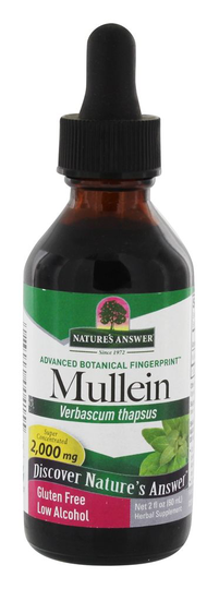 Nature's Answer - Mullein Verbascum Thapsus Herbal Supplement - 2 fl. oz.