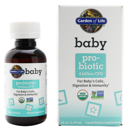 Garden of Life - Baby Probiotic Liquid 4 Billion CFU - 1.9 fl. oz.