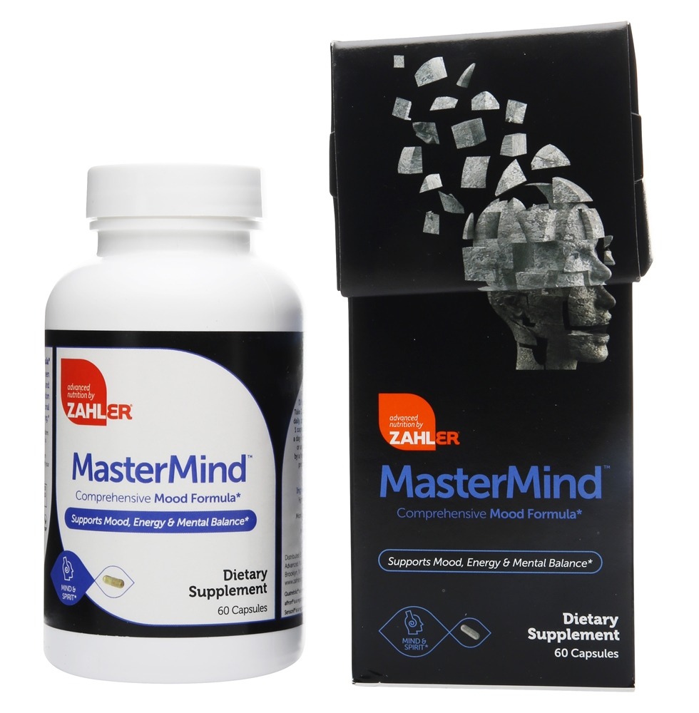 Zahler - MasterMind Comprenhensive Mood Formula - 60 Capsules