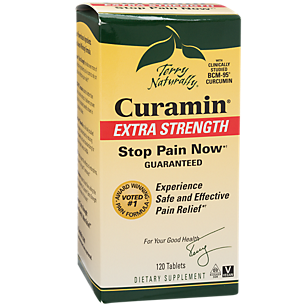 Curamin Extra Strength - Safe & Effective Pain Relief (120 Tablets)