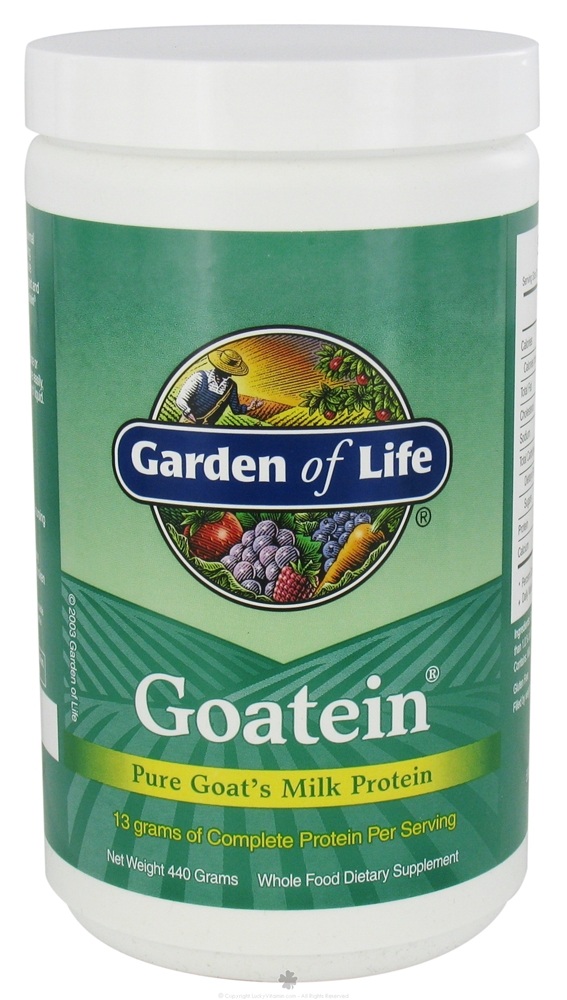 Garden of Life - Goatein Pure Goat's Milk Protein Powder - 454 Grams