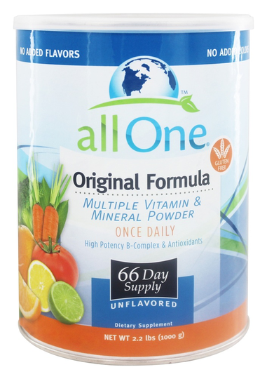 All One - Original Formula Multiple Vitamin Mineral Powder - 2.2 lbs.