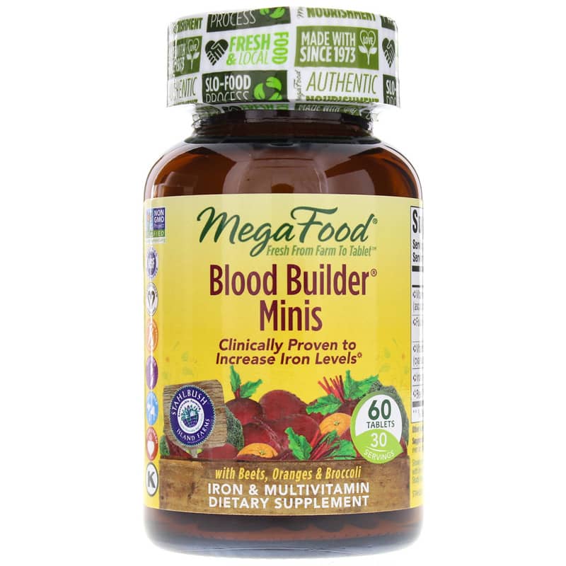 Megafood Blood Builder Minis 60 Tablets