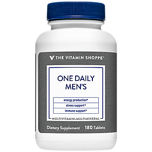 One Daily Men's Multivitamin & Multimineral with 2000 IU Vitamin D3 (180 Tablets)