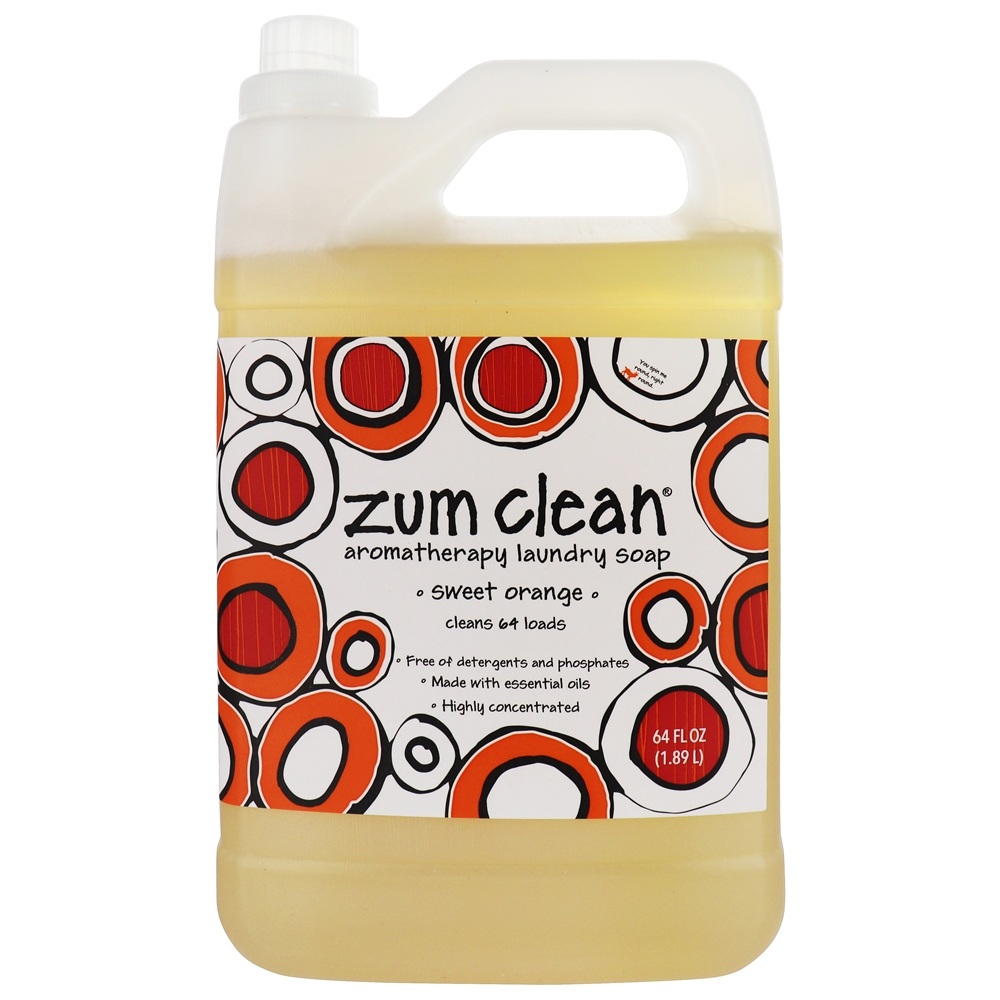 Indigo Wild - Zum Clean Aromatherapy Laundry Soap 64 Loads Sweet Orange - 64 fl. oz.