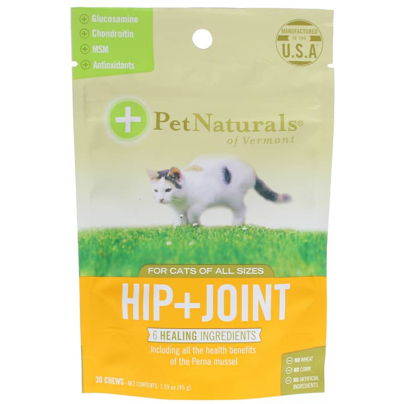 Pet Naturals Of Vermont Hip + Joint for Cats of All Sizes 30 Chewables