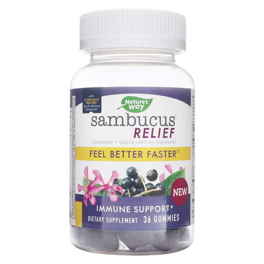 Nature's Way - Sambucus Relief Gummies - 36 Gummies