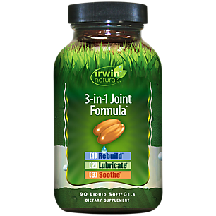 3-in1 Joint Formula to Rebuild, Lubricate, & Soothe (90 Liquid Softgels)