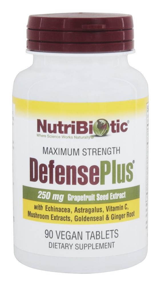 Nutribiotic - Maximum Strength Defense Plus 250 mg. - 90 Vegan Tablet(s)