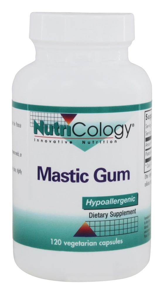 Nutricology - Mastic Gum - 120 Vegetarian Capsules