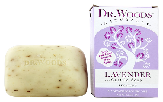 Dr. Woods - Relaxing Castile Bar Soap Lavender - 5.25 oz.