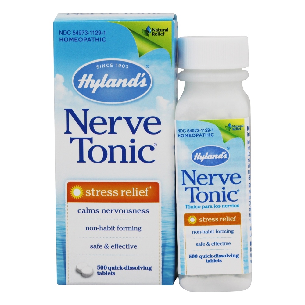 Hylands - Nerve Tonic Stress Relief - 500 Tablets