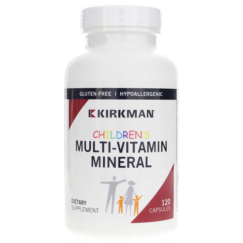 Kirkman Children's Multi-Vitamin/Mineral 120 Capsules