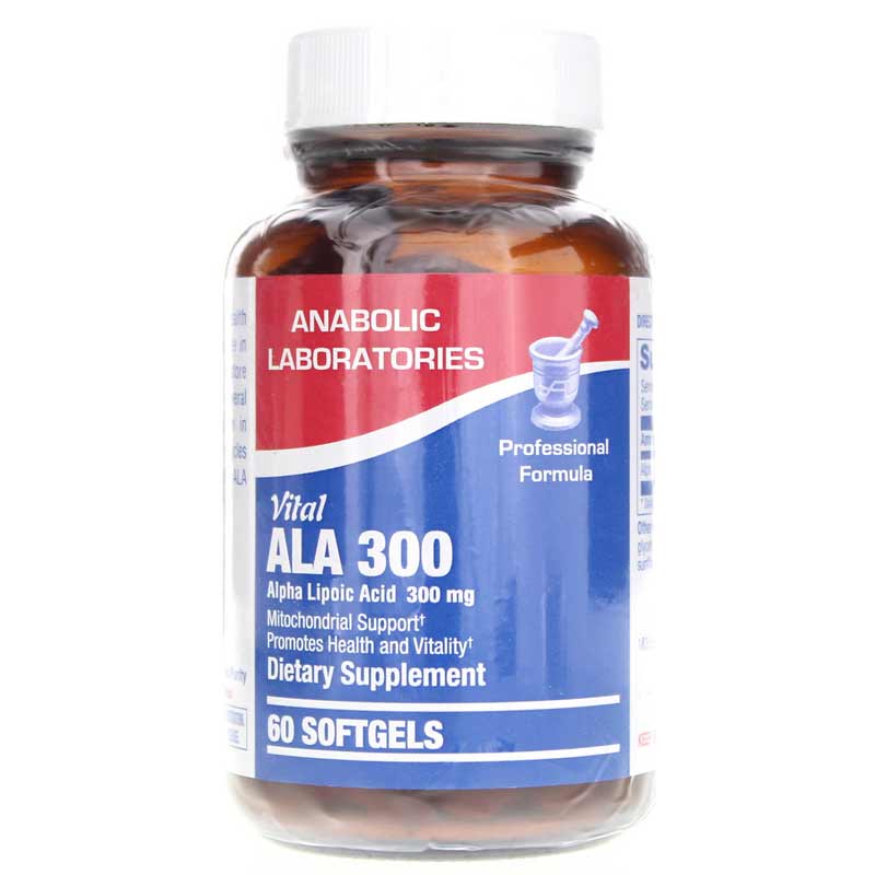 Anabolic Laboratories ALA 300 Mg 30 Softgels