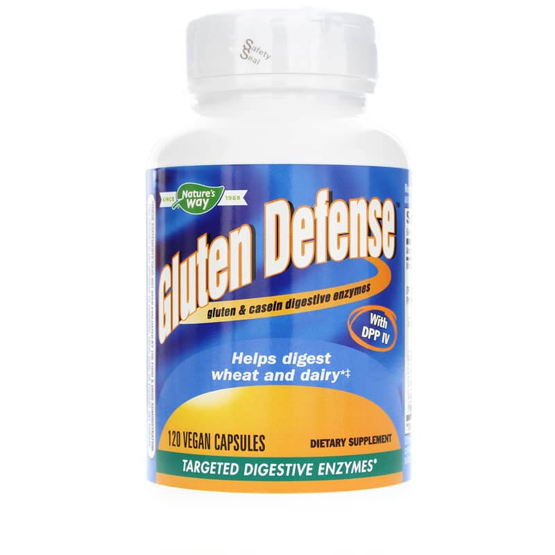 Natures Way Gluten Defense 120 Veg Capsules