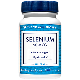 Selenium - Antioxidant Support & Thyroid Health - 50 MCG (100 Tablets)