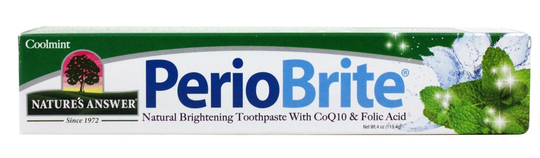 Nature's Answer - PerioBrite Toothpaste Coolmint - 4 oz.