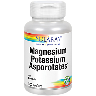 Magnesium & Potassium Asporotates with Bromelain (120 Capsules)