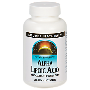 Alpha Lipoic Acid Antioxidant Protection - 200 MG (120 Tablets)