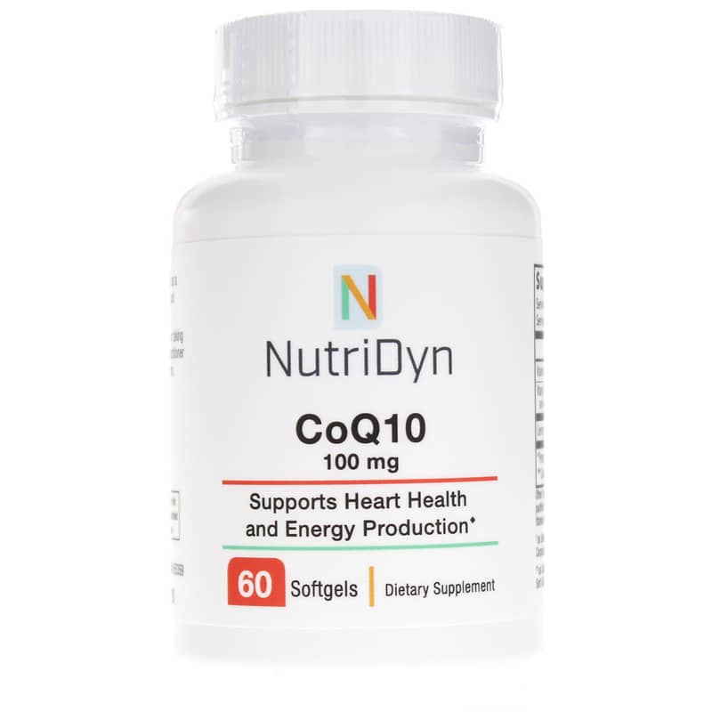 NutriDyn CoQ10 100 Mg 60 Softgels
