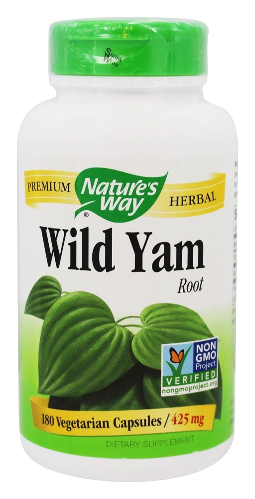 Nature's Way - Wild Yam Root 425 mg. - 180 Vegetarian Capsules