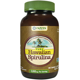 Pure Hawaiian Spirulina Superfood - 1,000 MG (180 Tablets)