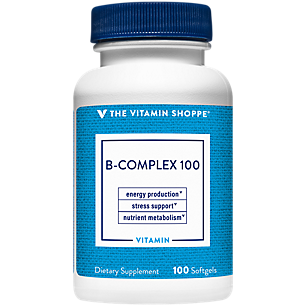 Vitamin B-Complex 100 - Energy Production, Stress Support, & Nutrient Metabolism (100 Softgels)