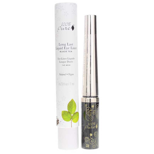 100% Pure Long Last Liquid Eye Liner Black Tea