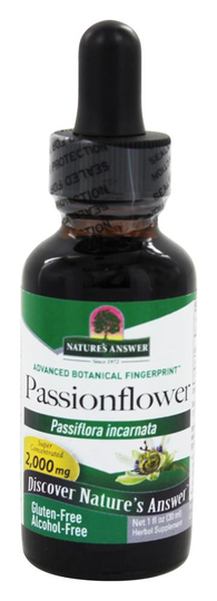 Nature's Answer - Passion Flower Herb Alcohol Free - 1 fl. oz.