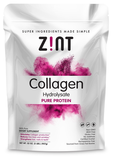 Zint - Collagen Hydrolysate Pure Protein - 32 oz.