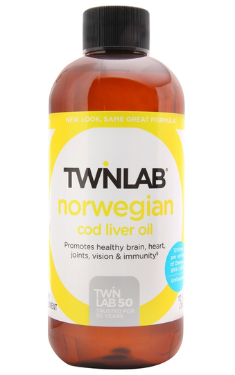 Twinlab - Norwegian Cod Liver Oil Unflavored - 12 fl. oz.