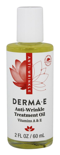 DERMA-E - Anti-Wrinkle Treatment Oil with Vitamins A & E - 2 fl. oz.