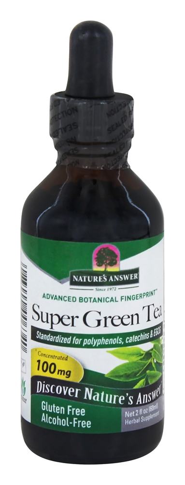 Nature's Answer - Super Green Tea Alcohol Free - 2 fl. oz.