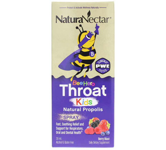 Naturanectar BeeHero Throat Kids Natural Propolis Spray 30 Ml