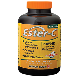 Ester-C Powder with Citrus Bioflavonoids - Non-Acidic, Gentle Form of Vitamin C (173 Servings)