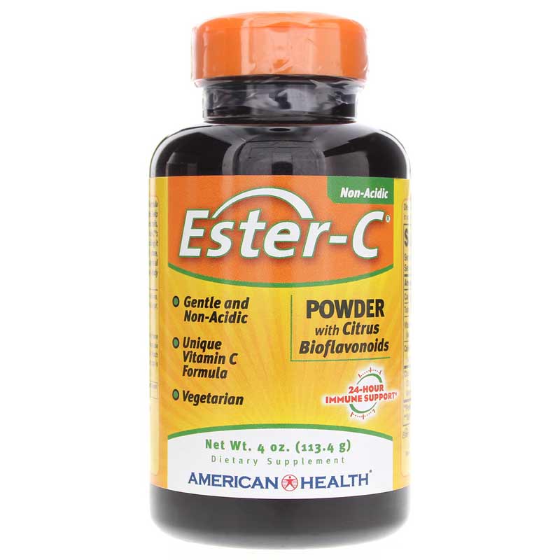 American Health Ester-C Powder with Citrus Bioflavonoids 4 Oz