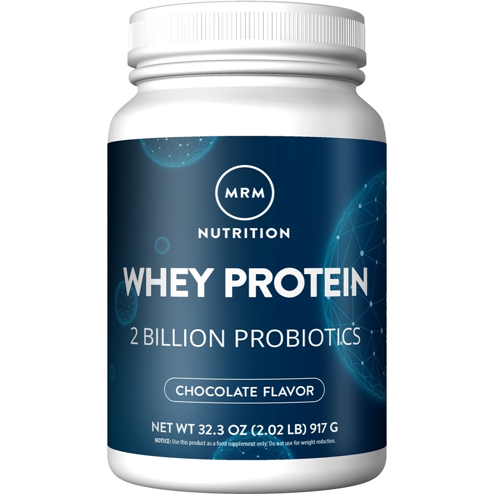 MRM Nutrition - Whey Protein Powder with Probiotics Chocolate 2 Billion CFU - 2.02 lbs.