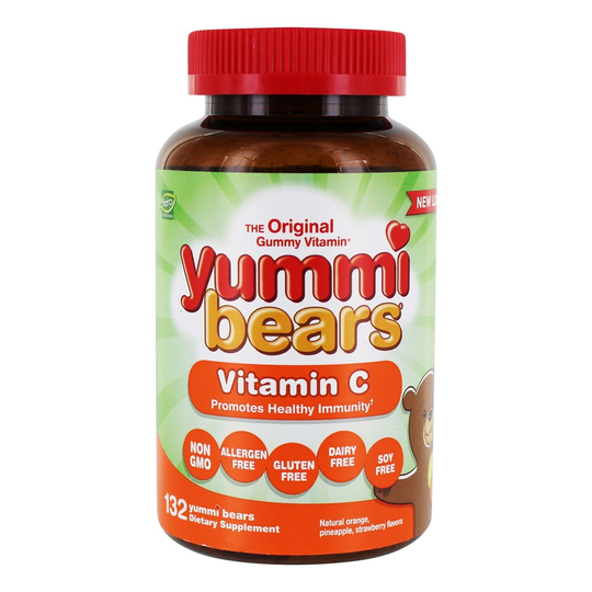 Hero Nutritionals Products - Yummi Bears Children's Vitamin C - 132 Gummies