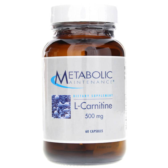 Metabolic Maintenance L-Carnitine 500 Mg 60 Capsules