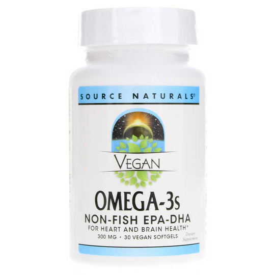 Source Naturals Vegan Omega-3s Epa-Dha 30 Vegan Softgels