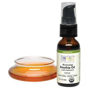 Organic Rosehip Oil with Vitamin E - Chile Restoring Natural Skin Care Oil (1 Fluid Ounce)