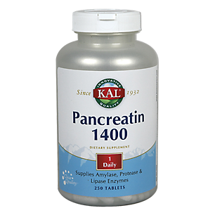 Pancreatin - 1,400 MG (250 Tablets)