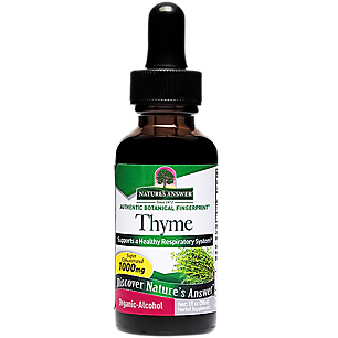 Thyme - Super Concentrated Organic Alcohol - 1,000 MG Per Serving (1 fl oz)