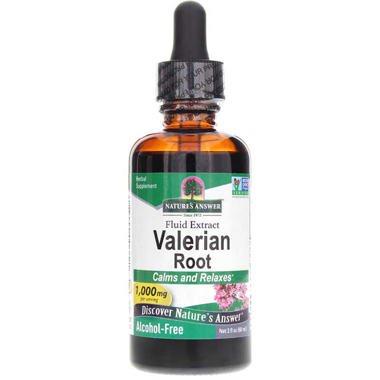 Natures Answer Valerian Root Extract Alcohol-Free 2 Oz