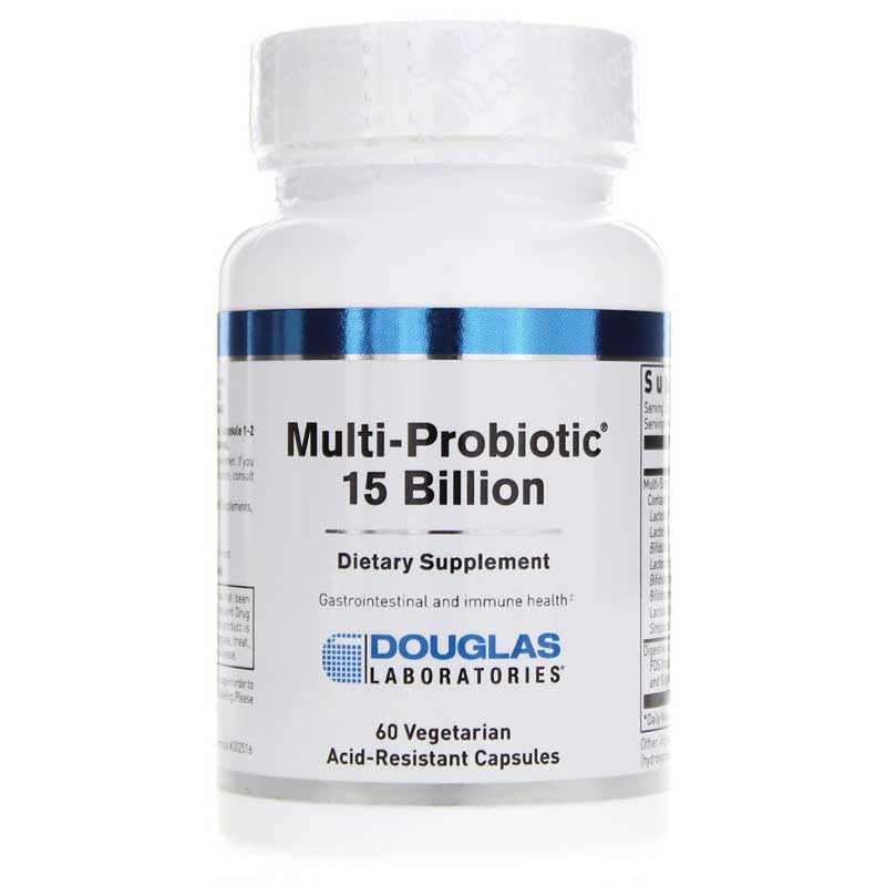 Douglas Laboratories Multi Probiotic 15 Billion 60 Veg Capsules